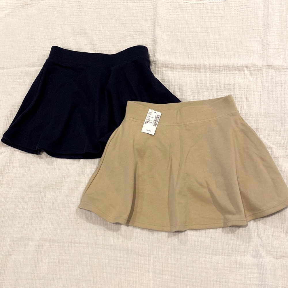 Set of 2 Girls Uniform Skorts